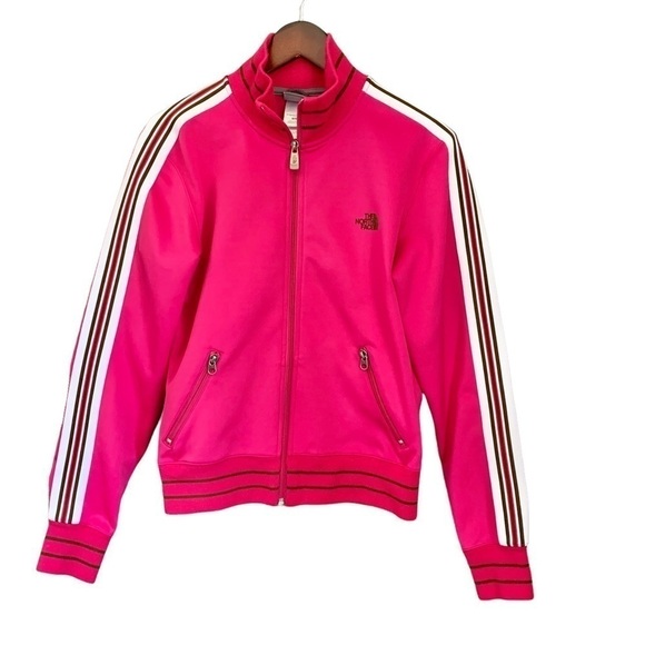 Vintage North Face A5 Series Pink Track Jacket Medium - Picture 2 of 7